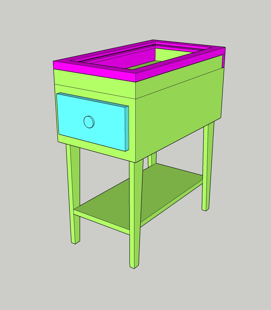 Cherry Side Table (Part 1)