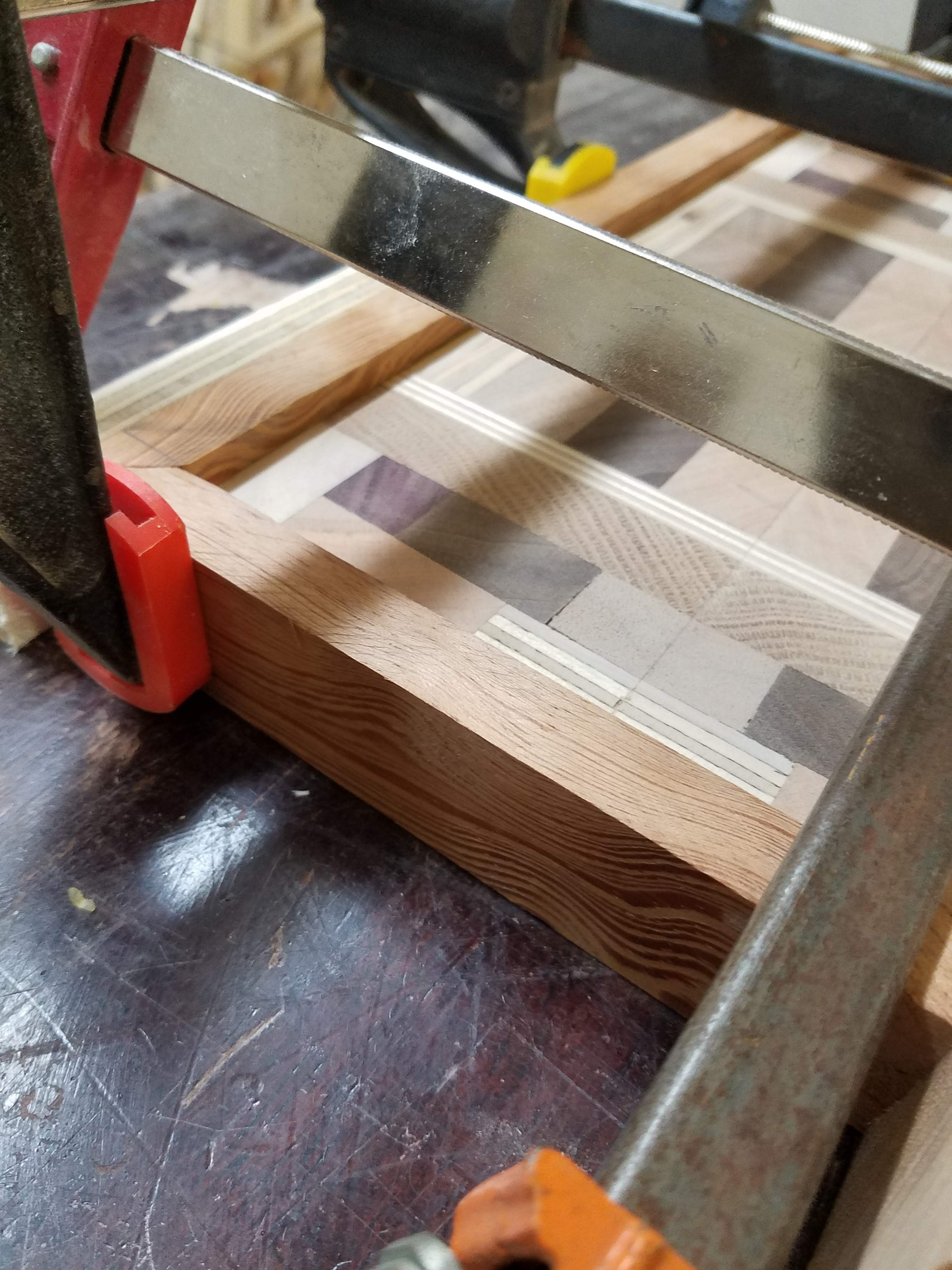 Curly Pine Overbed Table (part 1)