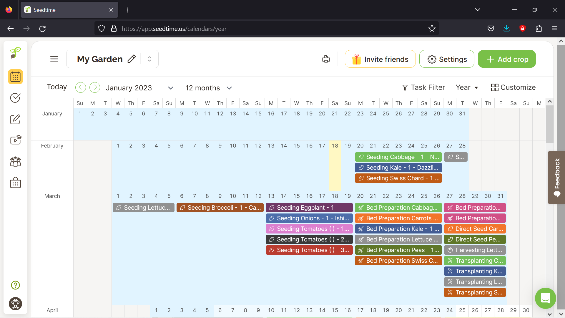Garden Planning 2023